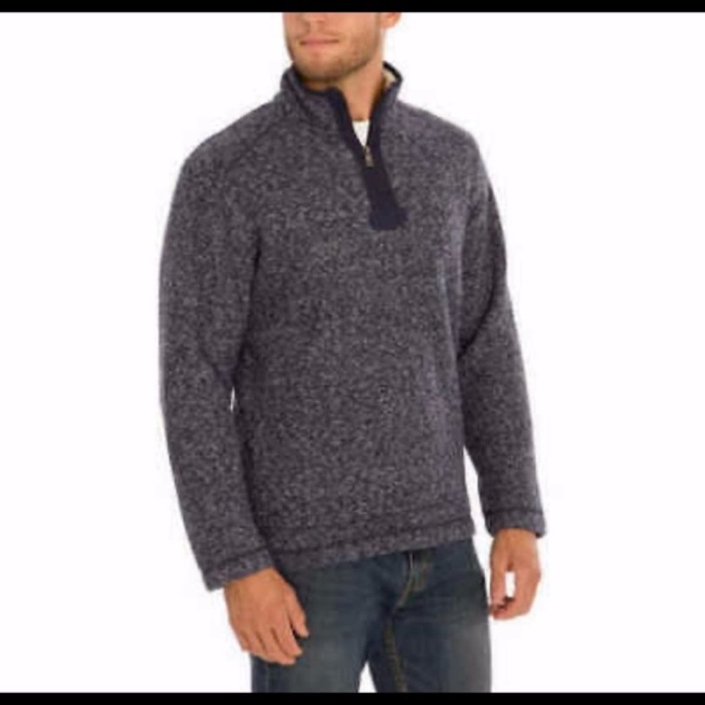 ORVIS Mens Sherpa Lined Pullover
